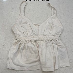 🌷 FREE Cute White Tank Top XS SUNNY